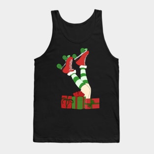 Christmas Skates Tank Top